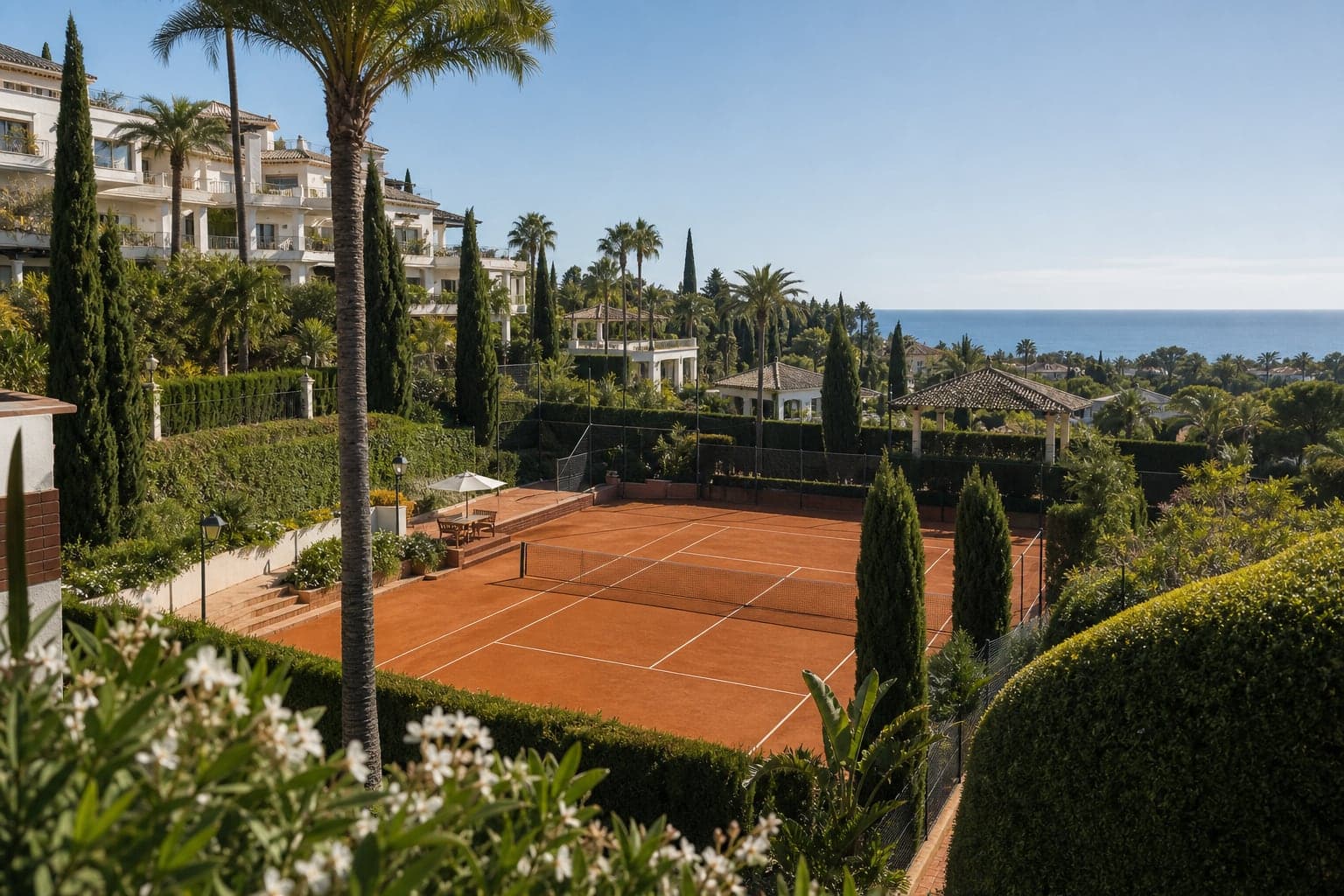 Five Davis Cups on the Golden Mile: Marbella's Tennis Courts and the Property Around Them