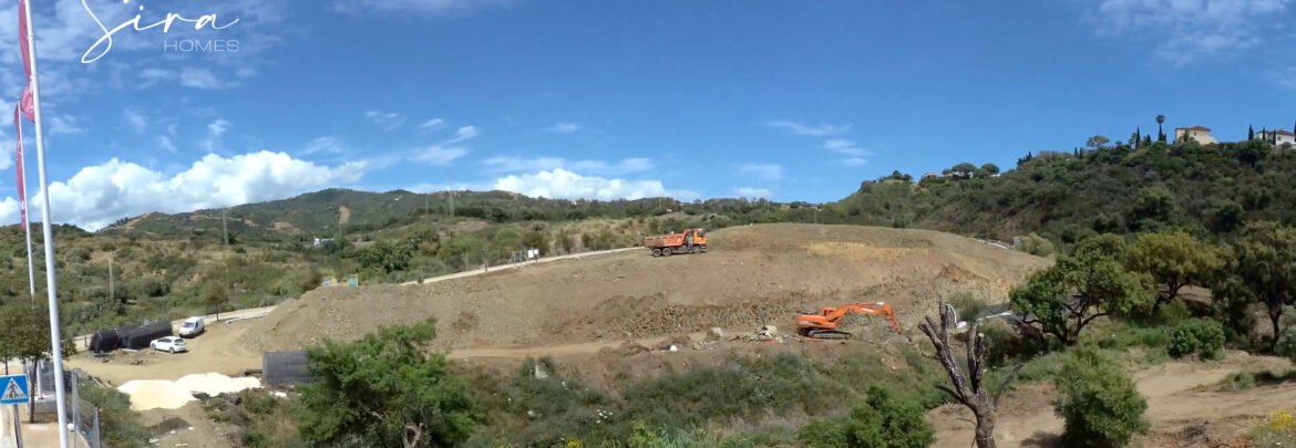 Construction is underway at Sira Homes